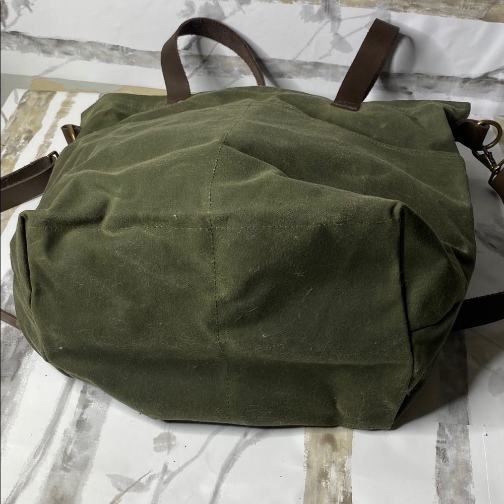 Twig & Horn Waxed Canvas Bag 15x15 - Picture 6 of 7